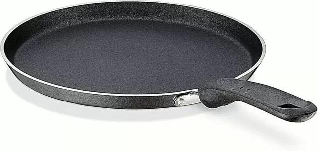 poêle à crêpe crêpière 24 cm aluminium anthracite tous feux induction anti adhes