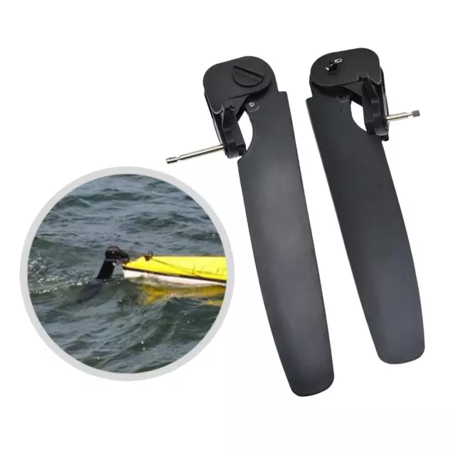 Commande au pied noire réglable de gouvernail de bateau de kayak en nylon pour