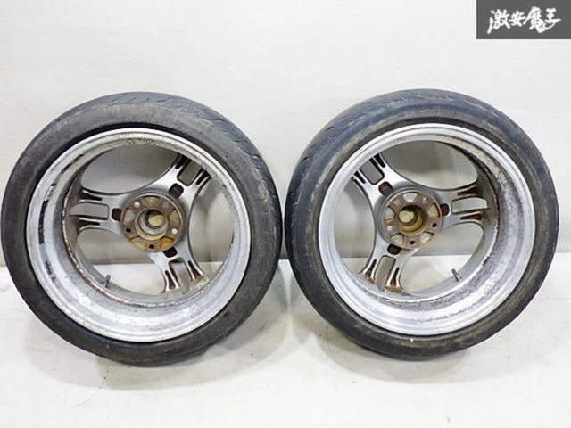 SUPER ADVAN RACING SA3R Wheels 17 inch 9J +22 PCD114.3 5H set of 2 