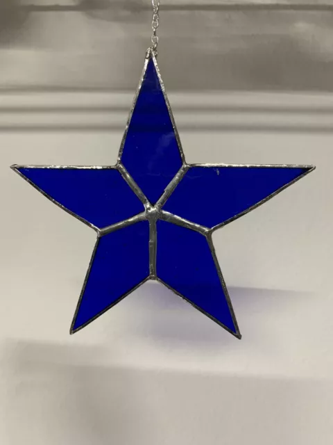 Stained Glass Star Suncatcher 2