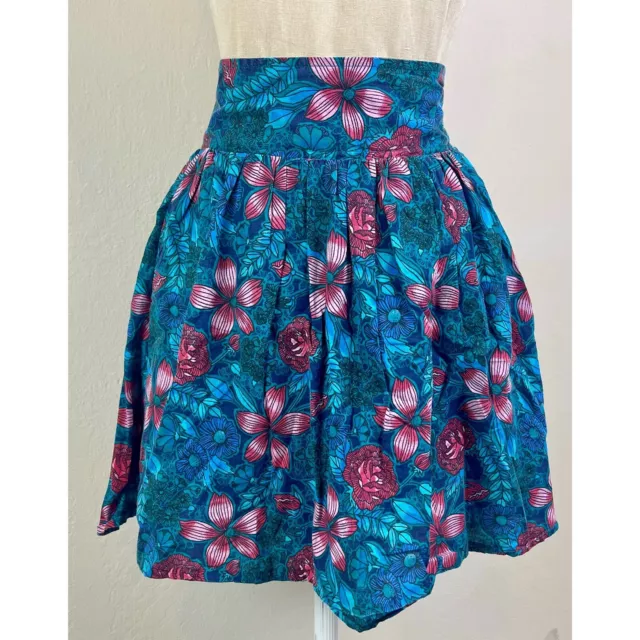 Susina Lined Floral Mini Skirt Women's Size XS