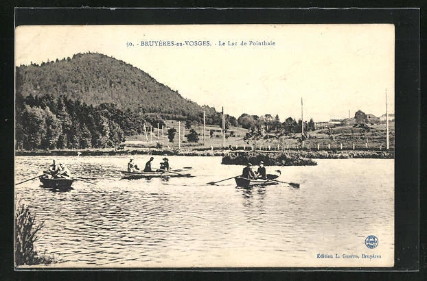 CPA Bruyères-en-Vosges, Le Lac de Pointhaie