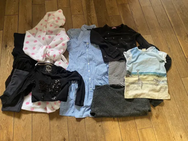 Girls Clothes Bundle Age 7-8 - Zara, M&S, Mango