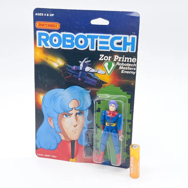 Zor Prime RoboTech Masters Enemy - 1985 Matchbox MOC Macross Mospeada