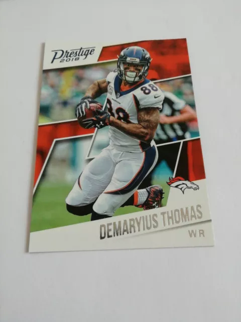 Demaryius Thomas Denver Broncos 2018 Panini Prestige #16 NFL Trading Card