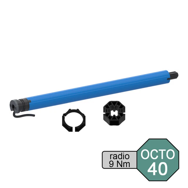 Moteur Volet Roulant Superrollo RM20MMB - Sans Fil 20 Nm - Télécommande Incluse - Jusqu'à 6,5 M²