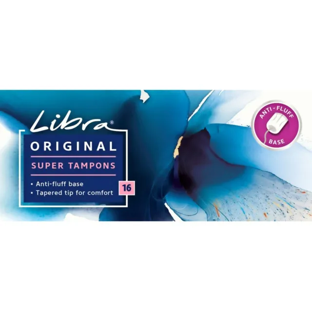 Libra Tamp Sup 16 Super Tampon Menstrual Tampons