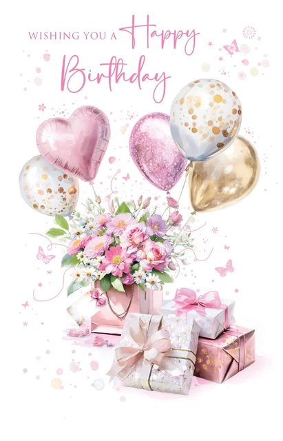 Cherry Orchard Female Birthday Card `Happy 70th Birthday - View #3