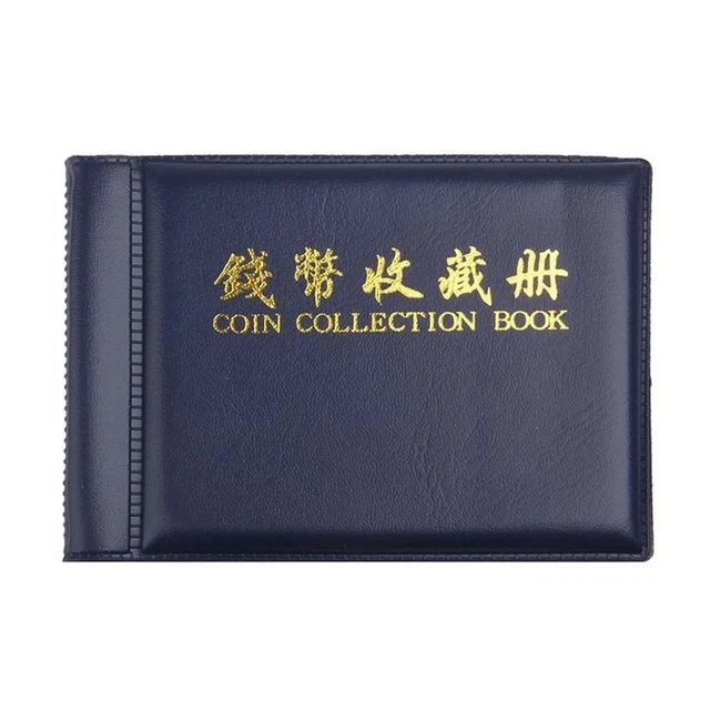Holder Coin Album Collection Storage Money Pockets Book 35*40mm Folders Penny