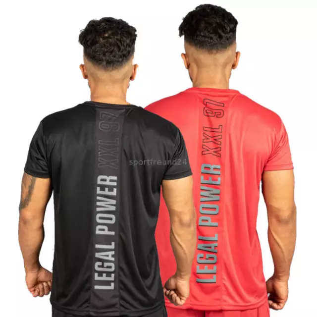 Legal Power Mesh T-Shirt XXL 97 2111-761 Bodybuilding Fitness Gym LP Limits