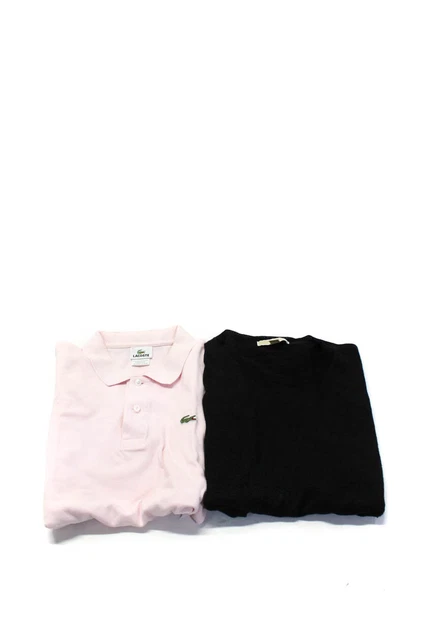 Lacoste Michael Michael Kors Mens Pink Short Sleeve Polo Shirt Size M 7 Lot 2