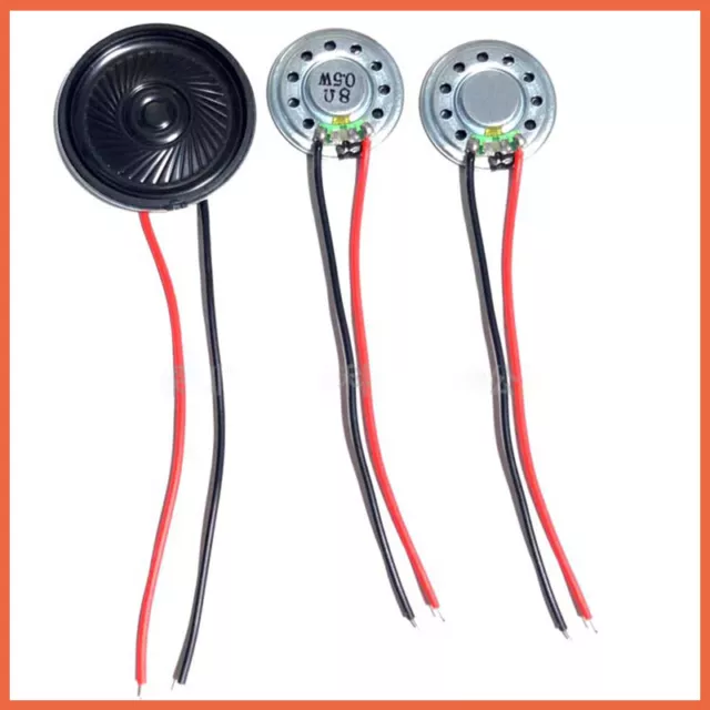 Small Speakers Magnet Electronic Speaker 8 Ohm 0.25W/0.5W/1W/2W/3W Metal Mini