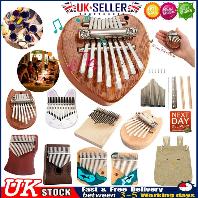 Mini 8 Keys Kalimba Thumb Piano Nice Sound Finger Keyboard Musical Hand Toy Gift