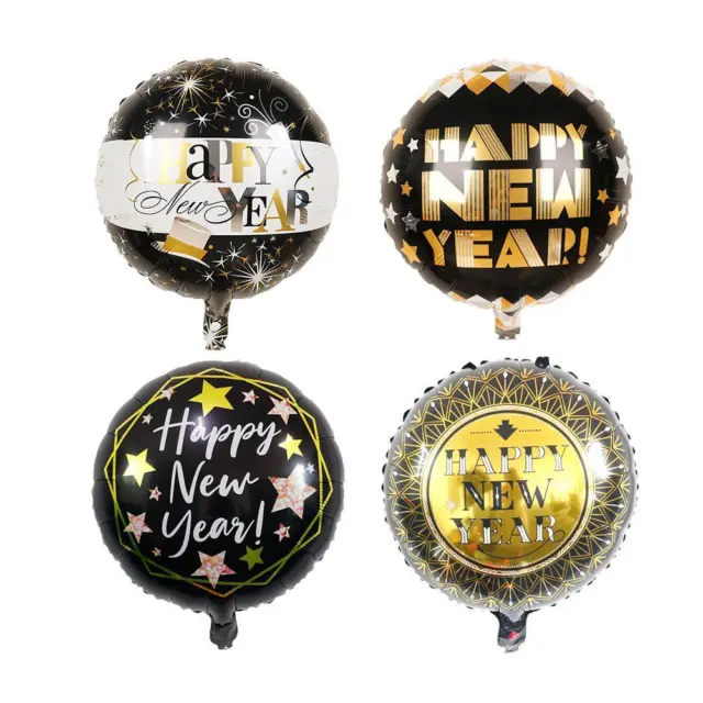 2024 New Year Party Decorations Happy New Year Banner Photo Prop Balloons D L1N9
