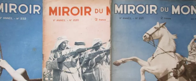 MIROIR du MONDE (1934) // spécial montagne et alpinisme, Villeurbanne, ALSACE