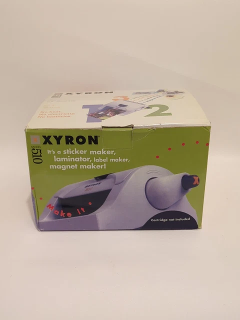 Máquina de elaboración multiuso Xyron 510 pegatinas, fabricante de imanes, fabricante de etiquetas