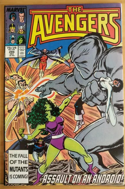 The AVENGERS #286 (1987 MARVEL Comics) ~ GD Comic Book