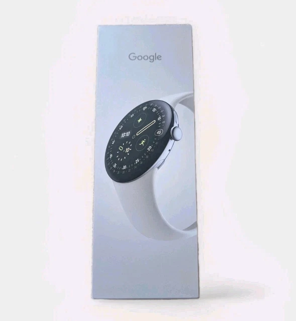 GOOGLE PIXEL WATCH 4 LTE Porcelain Band 45mm SEALED £389.49 - PicClick UK