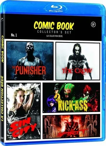 Comic Book Collector's Set [The Punisher / The Crow / Kick Ass / Sin City / The
