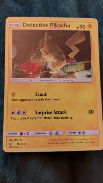 pokemon cards detective pikachu 2