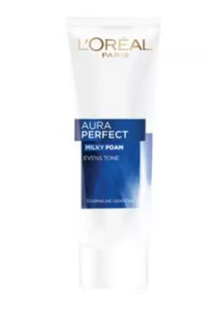 @L'Oreal Paris Aura Perfect Milky Foam Facewash each 50 ml pack of 2