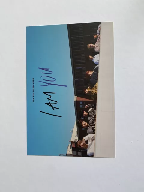 Stray Kids I AM YOU Limited Edition Group Post Card Pre Order Benefit