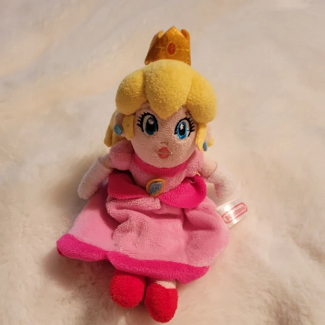 NINTENDO SUPER MARIO Bros. Princess Peach Plush Doll Stuffed Animal Toy
