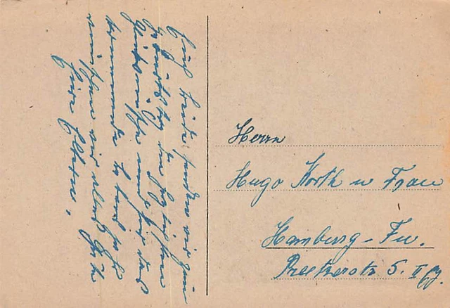 ALTE AK DIE besten Glückwünsche zum Geburtstag 1967 ungel