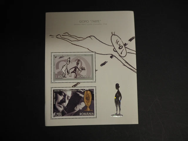 Rumänien 2008, Bl. "Grand Prix/Hologramm" **/MNH, MiNr. Bl. 430 (200), ME 900,-