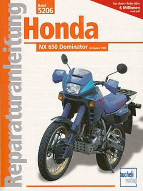 HONDA NX650 Dominator Reparaturanleitung Reparatur-Buch/Handbuch/Wartung/Pflege
