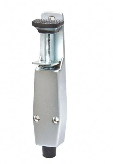 KABA ILCO IL-PDDH-AL Plunger Door Holder Clear Aluminum 40JK95 (Pack of 2)