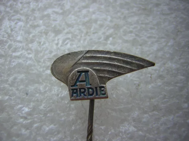 alte Anstecknadel - Ardie Motorrad - Hakennadel um 1950 - Abzeichen Motorräder