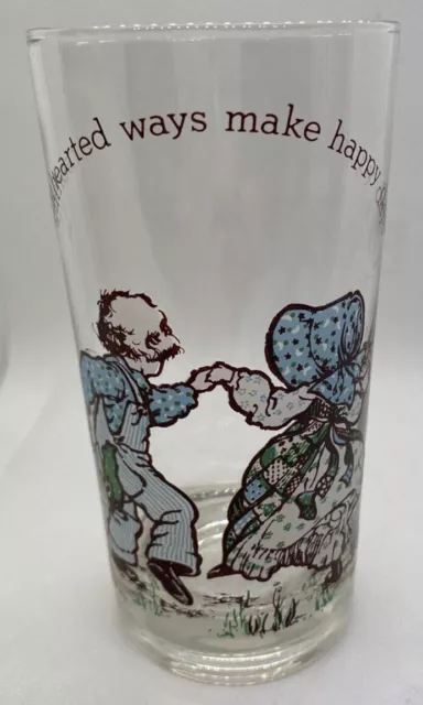 Vintage 1978 American Greetings Corp Holly Hobbie Glass Good Condition