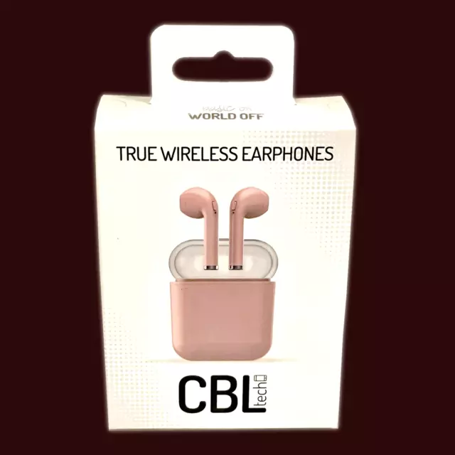 CBL Tech - TRUE WIRELESS IN EARPHONES (Rose Gold) -4050