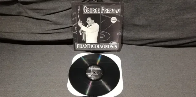 LP GEORGE FREEMAN Franticdiagnosis stampa 92 US press Luv N' Haight Jazz Funk NM