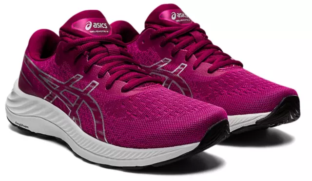 Asics Womens Running Shoes GEL EXCITE 9 Walking Shoes Fuchsia NEW Size 7 UK