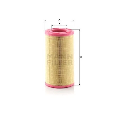 C 31 195 MANN-FILTER Filtro aria Lunghezza: 308 mm, Cartuccia filtro