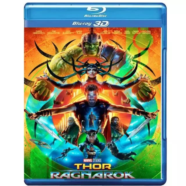 Thor Ragnarok 3D Blu-ray BD All Region Complete English Movie Disc