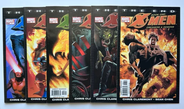 X-MEN THE END: DREAMERS & DEMONS #1-6 (VF), Complete Mini, Marvel 2004