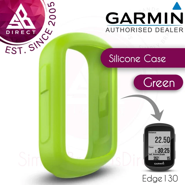 Garmin Silicone Case│Protective Cover│For Edge 130- Plus GPS Bike Computer│Green