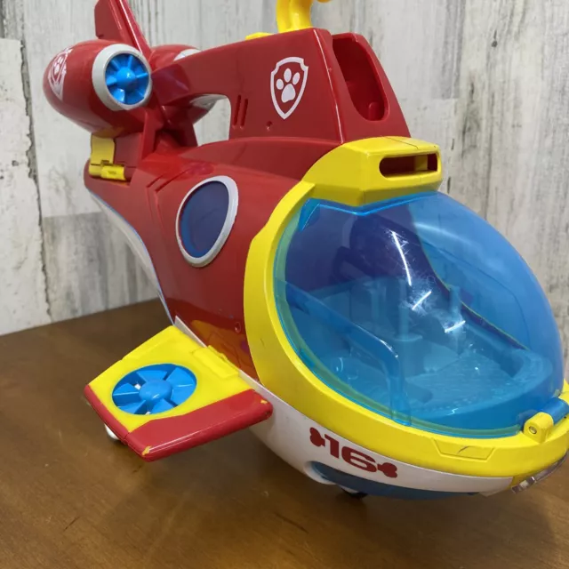 🐾 Paw Patrol Sea Sub Patroller Launcher Submarine with Lights & Sounds Works