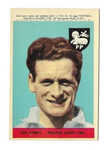 Tom Finney - A&BC With Planet 1958 - Preston North End - 29