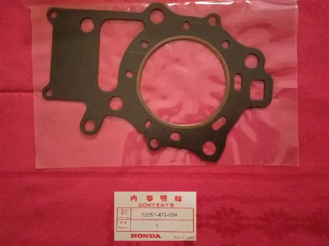 Honda Guarnizione Dx Testa Cilindro Nuovo Original Cx500 Gl500 Cod.12251-415-004