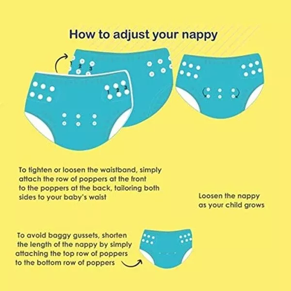 Splash About Bébé Taille Réglable Natation Sous Nappy pour The Happy Nappy 3