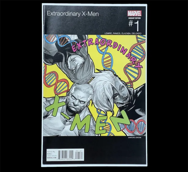 Extraordinary X-Men Marvel Variant Edition #1 Sanford Green Hip Hop Cover Comic