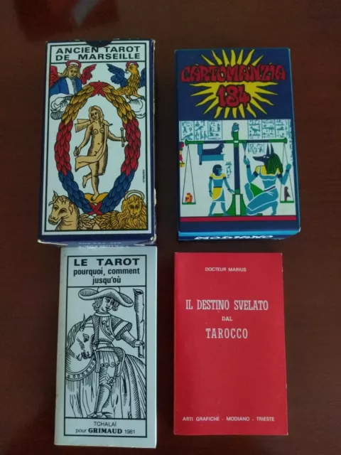 Antico Tarocco di MARSIGLIA ANCIEN TAROT DE MARSEILLE Grimaud - Cartomanzia 184