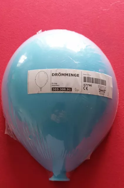 IKEA Dromminge Blue Balloon Wall Light Lamp New Sealed