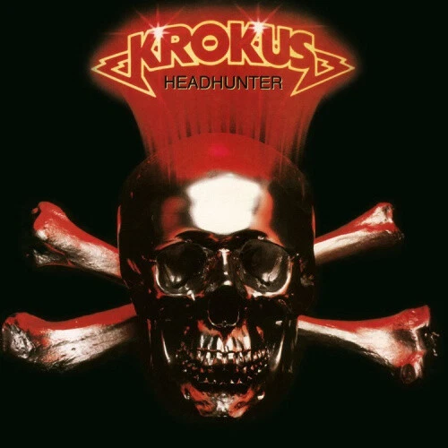 HEADHUNTER 40TH ANNIV (SILVER & BLACK MARBLED VINYL) by Krokus