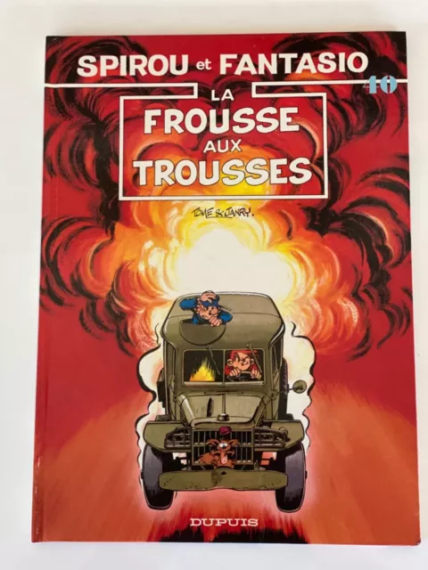 BD SPIROU ET FANTASIO - EO T40 La Frousse Aux Trousses 1988 - Bon état