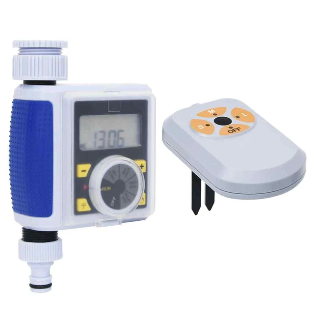 vidaXL Timer Digitale Irrigazione a Singola Uscita e Sensore Umidità